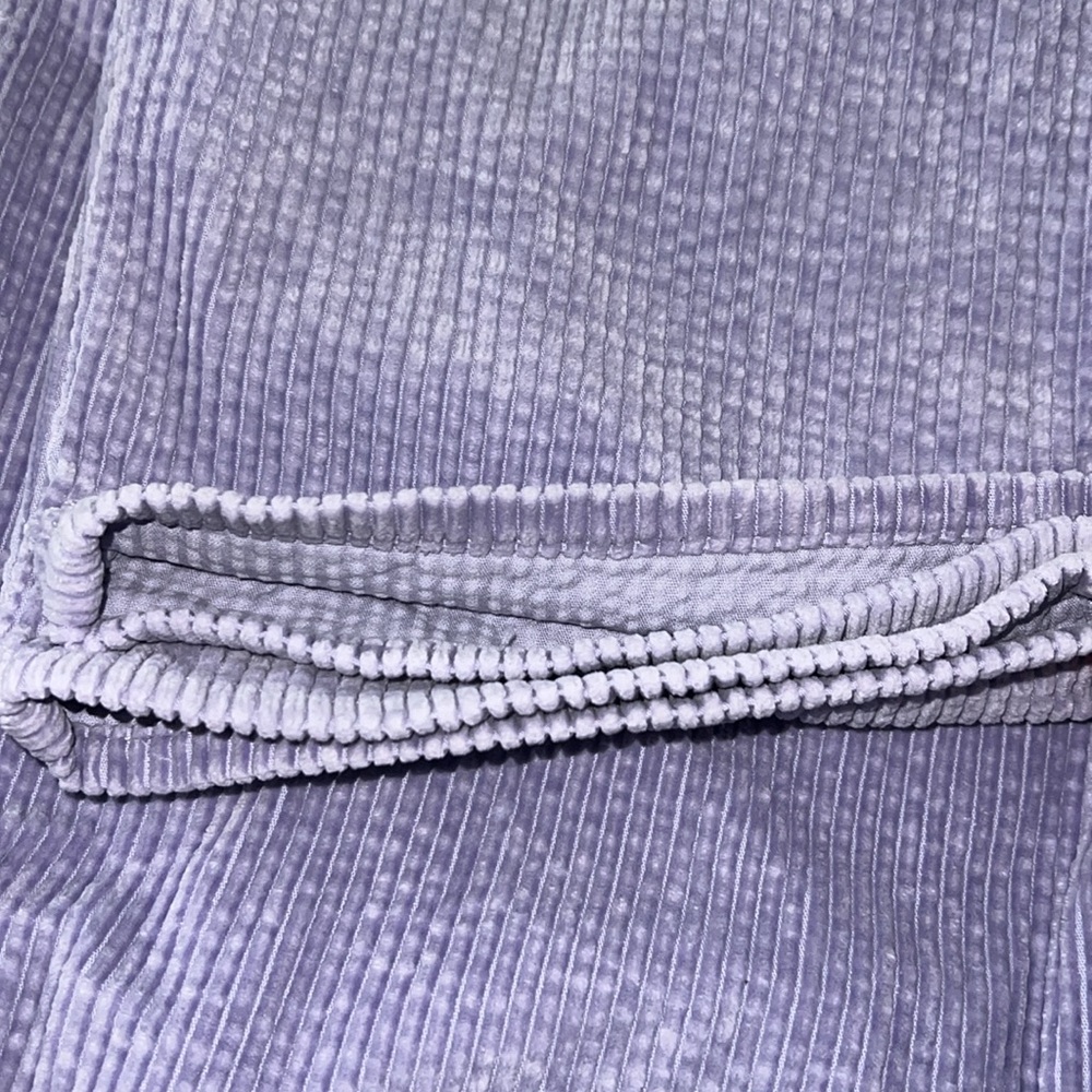 Wrangler lavender Corduroy Pleated Barrel Pant 28x28 - Picture 12 of 17